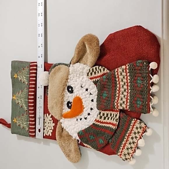 Snowman Christmas Stocking - Picture 12 of 13